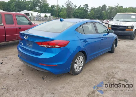 2017 Hyundai Elantra Se from USA, damaged, VIN 5NPD74LF6HH070380